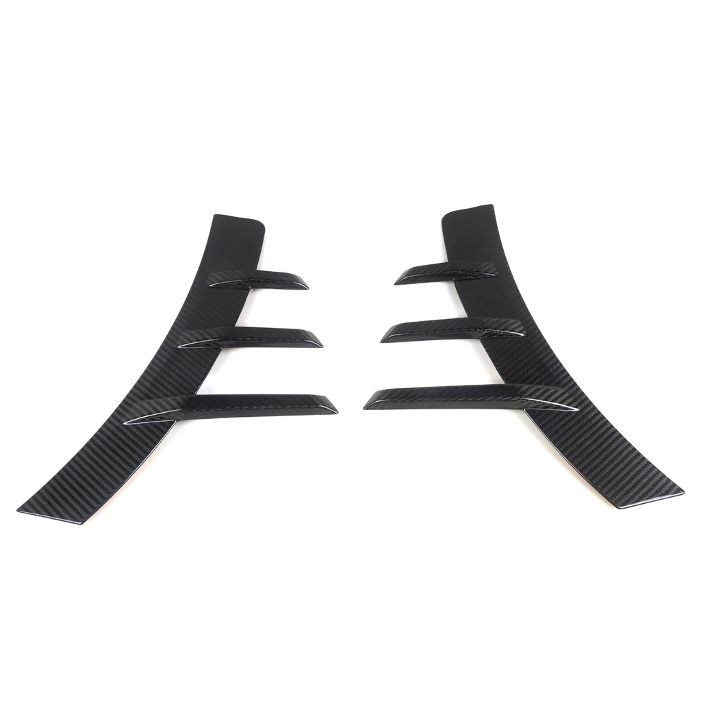M2 G87 Coupe MP Style Dry Carbon Fiber Rear Side Spats