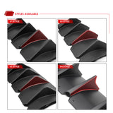 08-14 Dodge Challenger Front Bumper w/ Lip + Rear Bumper w/ V3 Diffuser + Demon Fender Flare