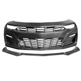 19-21 Chevy Camaro SS Unpainted Front Bumper W/ CFL Front Bumper Lip