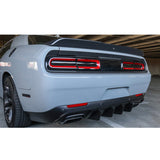 08-14 Dodge Challenger Front Bumper w/ Lip + Rear Bumper w/ V2 Diffuser + Demon Fender Flare