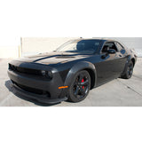 08-14 Dodge Challenger Front Bumper w/ Lip + Rear Bumper w/ V3 Diffuser + Hellcat Fender Flare