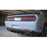 08-14 Dodge Challenger Front Bumper w/ Lip + Rear Bumper w/ V3 Diffuser + Hellcat Fender Flare