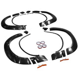 08-14 Dodge Challenger Front Bumper w/ Lip + Rear Bumper w/ V3 Diffuser + Hellcat Fender Flare