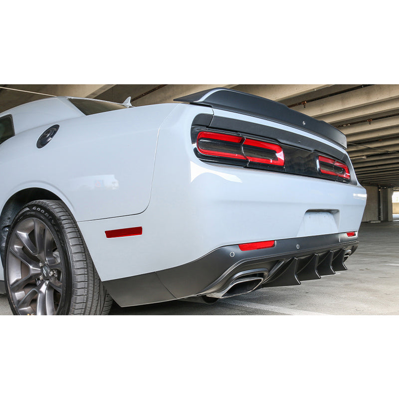 Front Bumper Cover Conversion For 2008-2014 Dodge Challenger Coupe - Unpainted PP