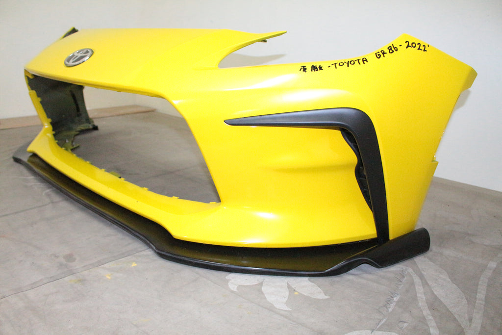 Dry Carbon Front Bumper Lip Chin Spoiler For Toyota GR86 2 Door 2022