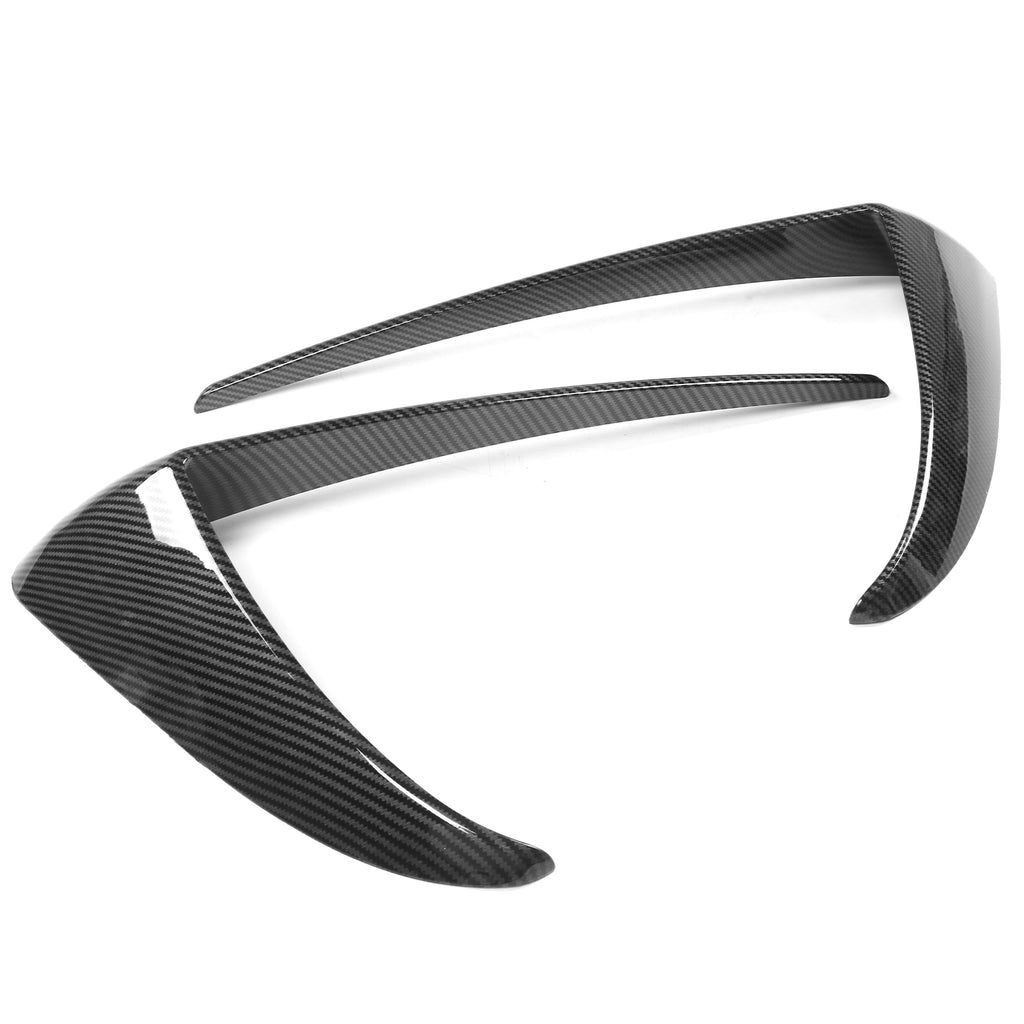 Front Fog Light Trim Cover For Tesla Model 3, Fog Lamp Eyebrow E - Foto 7