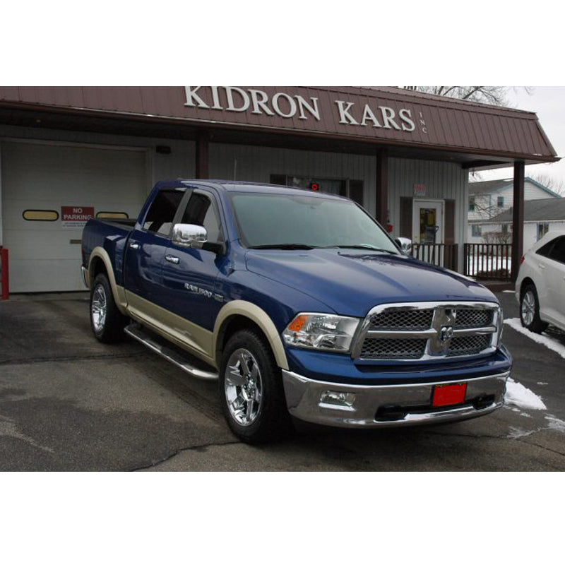 Smoke/Tinted In-Channel Window Visors For 2006-2009 Dodge Ram 2500 Mega Cab - 4pc Set, Acrylic Rain Guards