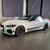 21-23 BMW G22 G23 4-Series 430i M440i M-Performance Side Skirts Gloss Black