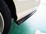 12-14 Mercedes Benz W204 C-Class Rear Bumper Side Aprons OE Style Carbon Fiber Canard