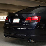 06-12 Lexus GS350 GS450 OE Style Trunkk Spoiler Wing Lip Unpainted ABS