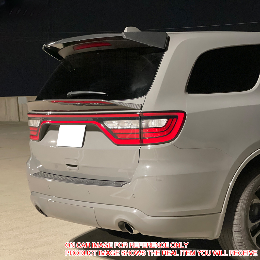 Ford Durango Rear 11-24 Dodge Durango IK Style Rear Roof Spoiler Wing Lip Matte Black AB ...