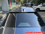 23-24 Honda Accord 11th Gen IK Style Roof Spoiler ABS Carbon Fiber Print
