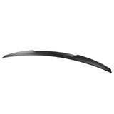 19-23 BMW 3-Series G20 M4 Style Rear Trunk Spoiler Wing Lip - Matte Black ABS