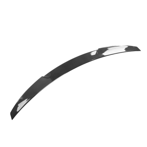 19-23 BMW 3-Series G20 M4 Style ABS Trunk Spoiler Wing - Carbon Fiber Print