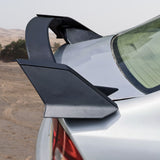 06-11 Honda Civic Sedan Type-R ABS Add-on Trunk Spoiler Lip - Matte Black