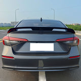 22-24 Honda Civic 11th Gen Sedan Rear Trunk Spoiler Wing ABS Gloss Black