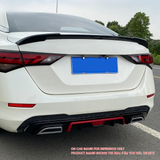 20-24 Nissan Sentra Sedan IK Trunk Spoiler Wing ABS Carbon Fiber Print