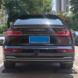 18-23 Audi SQ5 Q5 PHEV DuckBill ABS Add-on Trunk Spoiler Lip - Matte Black