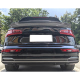 18-23 Audi SQ5 Q5 PHEV DuckBill ABS Add-on Trunk Spoiler Lip - Gloss Black