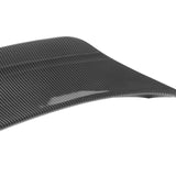 20-24 Ford Explorer Carbon Fiber Print Duckbill Trunk Spoiler Middle Lip ABS