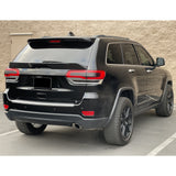 14-22 Grand Cherokee DuckBill ABS Add-on Trunk Spoiler Carbon Fiber Print