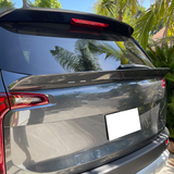 20-24 Kia Telluride IK Add-on Trunk Spoiler Middle Lip Carbon Fiber Print