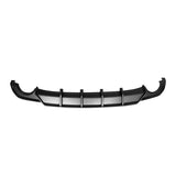 22-23 Honda Civic 11th FE-C Style Rear Bumper Lip Diffuser Spat - Matte Black