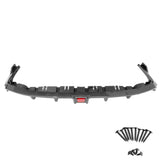 22-24 Civic EX/Touring/Si Rear Aprons+Diffuser W/LED+Tip Carbon Fiber Print