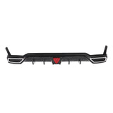 22-24 Civic Sport LX EX-L Carbon Fiber Print Rear Diffuser W/ Corner Spat PP