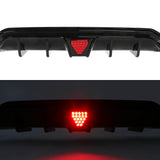 22-24 Civic Sport LX EX-L Gloss Black Rear Bumper Diffuser W/ Corner Spat PP