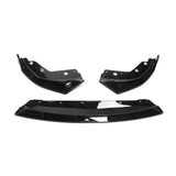 23-24 BMW G20 3 Series M Sport M340i IK Front Bumper Lip - Gloss Black PP