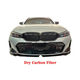 23-24 BMW G20 M340i M Performance 2PC Front Bumper Lip - Dry Carbon Fiber