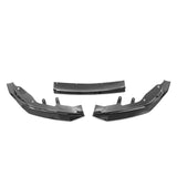 21-24 BMW G22 G23 4-Series M340i M Sport Front Bumper Lip - Gloss Black PP