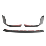 23-24 BMW G87 M2 Front Bumper Lip M Performance 3PC Carbon Fiber Spoiler