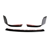 23-24 BMW G87 M2 Front Bumper Lip M Performance 3PC Dry Carbon Fiber Spoiler