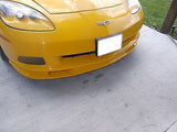 05-13 Chevy Corvette C6 Base ZR1 Style Front Bumper Lip Spoiler Splitter - PU