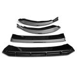 23-24 Honda Accord 11th Front Bumper Lip V1 4PC Spoiler - Carbon Fiber Print PP