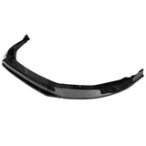 23-24 Honda Accord 11th Front Bumper Lip V1 4PC Chin Spoiler - Gloss Black PP