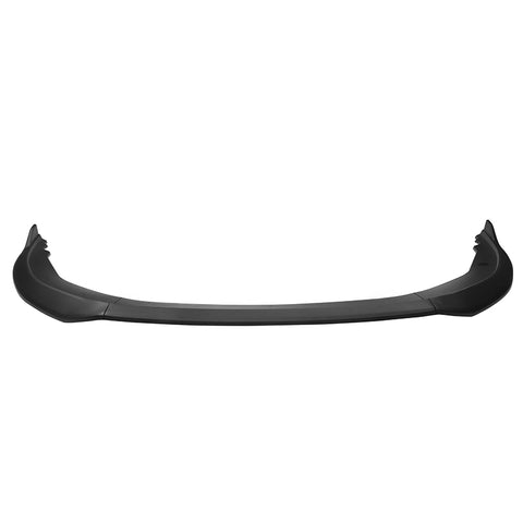 23-24 Honda Accord 11th Front Bumper Lip V2 3PC Chin Spoiler Matte Black PP