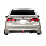 06-11 Civic 4Dr Sedan Rear Bumper Lip Spoiler with LED 3RD Brake Light