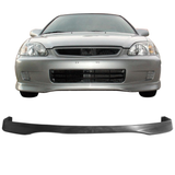 99-00 Honda Civic EK Coupe Sedan Type R Style Front Bumper Lip Spoiler