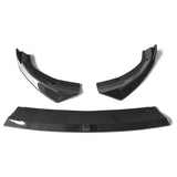 22-23 Hyundai Ioniq 5 Front Bumper Lip IK Style - Carbon Fiber Print 3PC PP