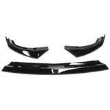 22-23 Hyundai Ioniq 5 Gloss Black IK Style 3PC Front Bumper Lip Spoiler PP
