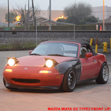 90-97 Mazda Miata MX-5 GV Type 2 Style Front Bumper Lip Spoiler
