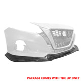 19-22 Nissan Altima IK V4 Style Front Bumper Lip Lower Spoiler Unpainted PU