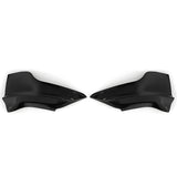 20-23 Tesla Model Y Front Bumper Splitters Corner Winglets - PP Gloss Black