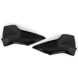 20-23 Tesla Model Y Front Bumper Splitters Corner Winglets - PP Gloss Black