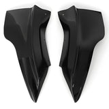 20-23 Tesla Model Y Front Bumper Splitters Corner Winglets - PP Gloss Black
