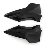 20-23 Tesla Model Y Front Bumper Splitters Corner Winglets - PP Gloss Black