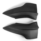 20-23 Tesla Model Y Front Bumper Corner Splitter - PP Matte Carbon Fiber Print